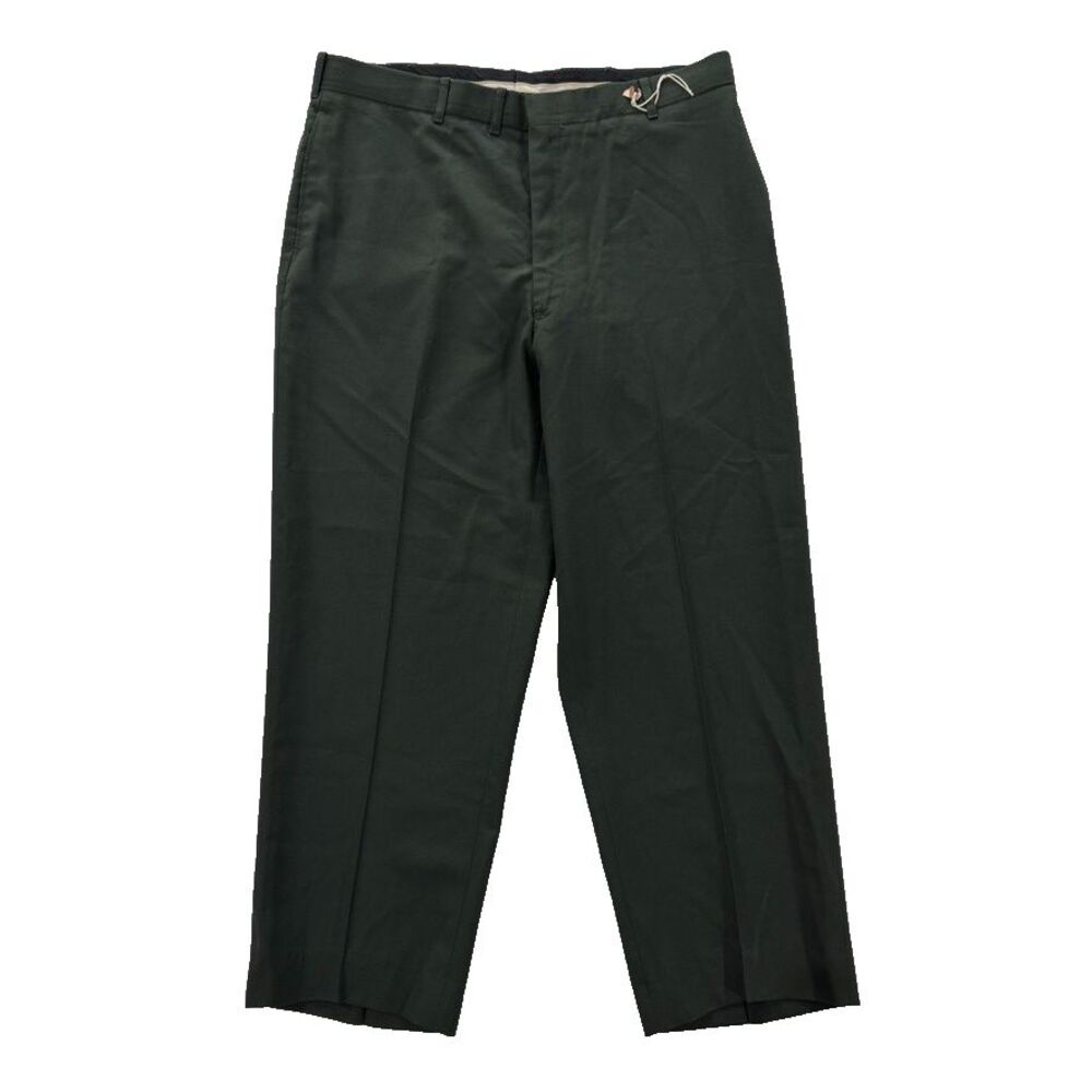 DSCP Tennessee Apparel Trousers Mens 38S Army Green Serge AG-489 Poly Wool NWT